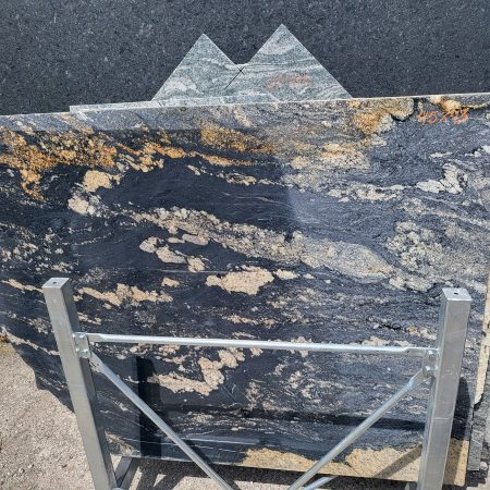 Black Taurus Granite Remnant Brushed 45 x 43