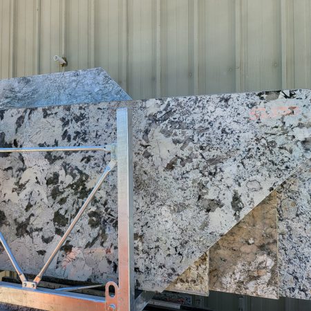 Alaska White Granite Remnant  52 x 33