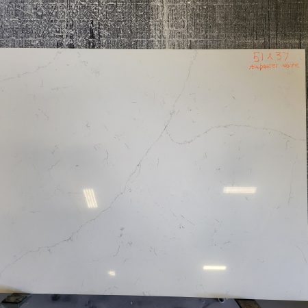 Alabaster White Quartz Remnant  51 x 37