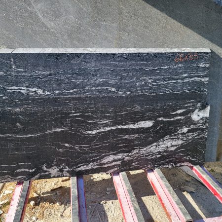 Titanium Brushed Granite Remnant 65 x 35