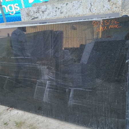 Black Pearl Granite Remnant 90 x 51 1/2