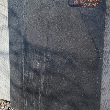 Black Pearl Brushed Granite Remnant 47 x 38