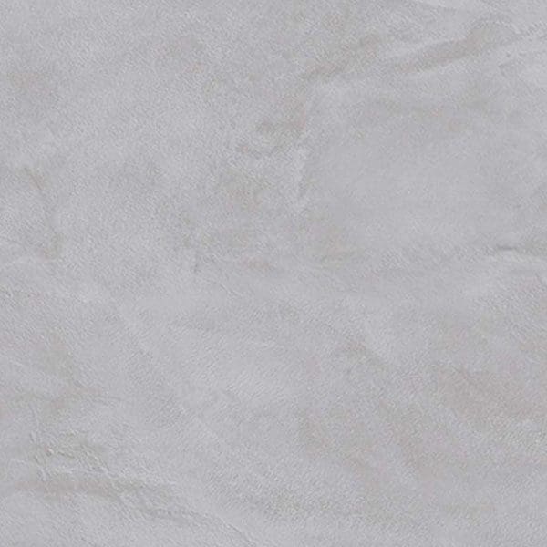 A close-up image of a textured porcelain slab surface with subtle variations in shading.