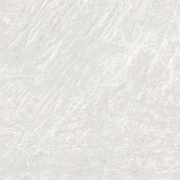 Close-up of a textured porcelain slab surface with light scratches and subtle sheen.