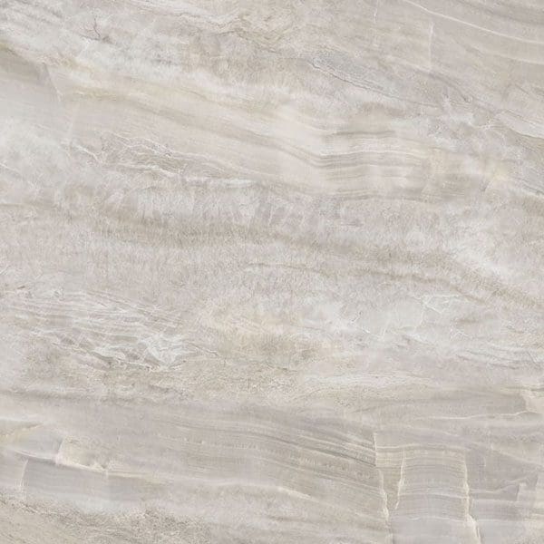 Close-up texture of a beige porcelain slab with natural lines and variations.