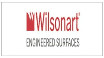 Wilsonart Engineered Surfaces logo for premium quartz and engineered countertop materials.